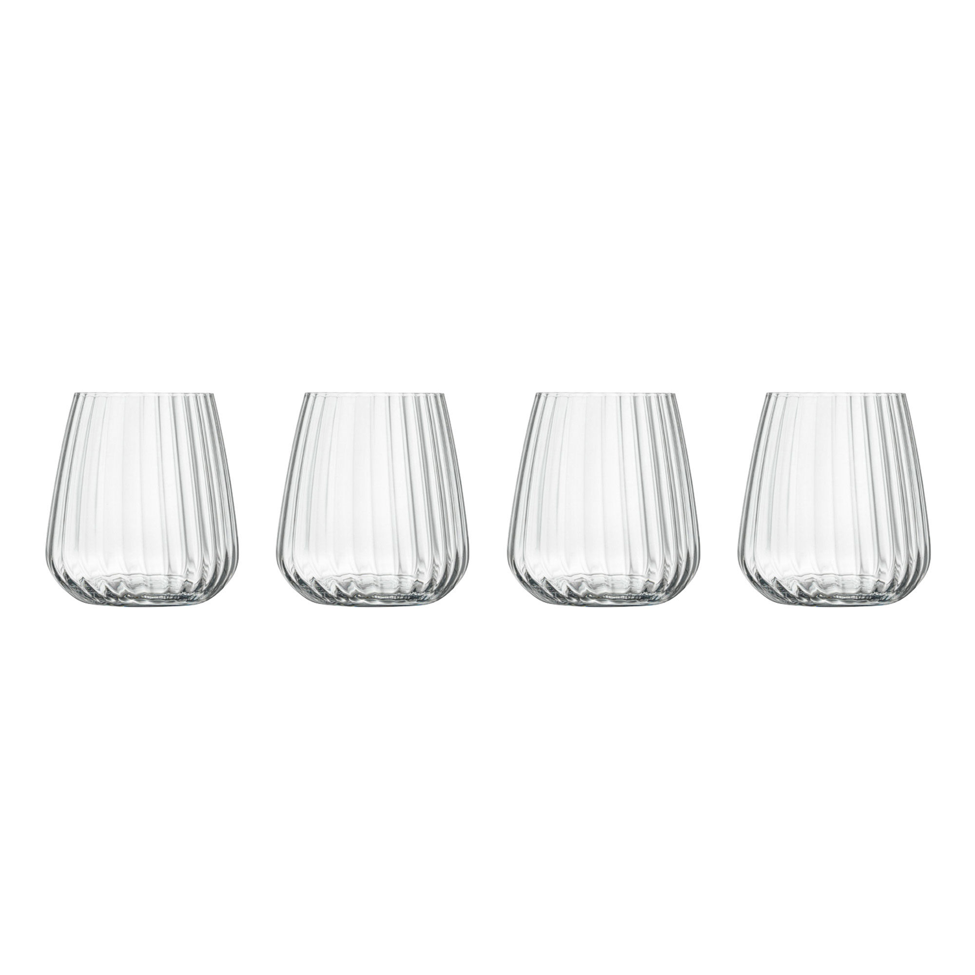 Luigi Bormioli Optica Vandglas, 4 stk.