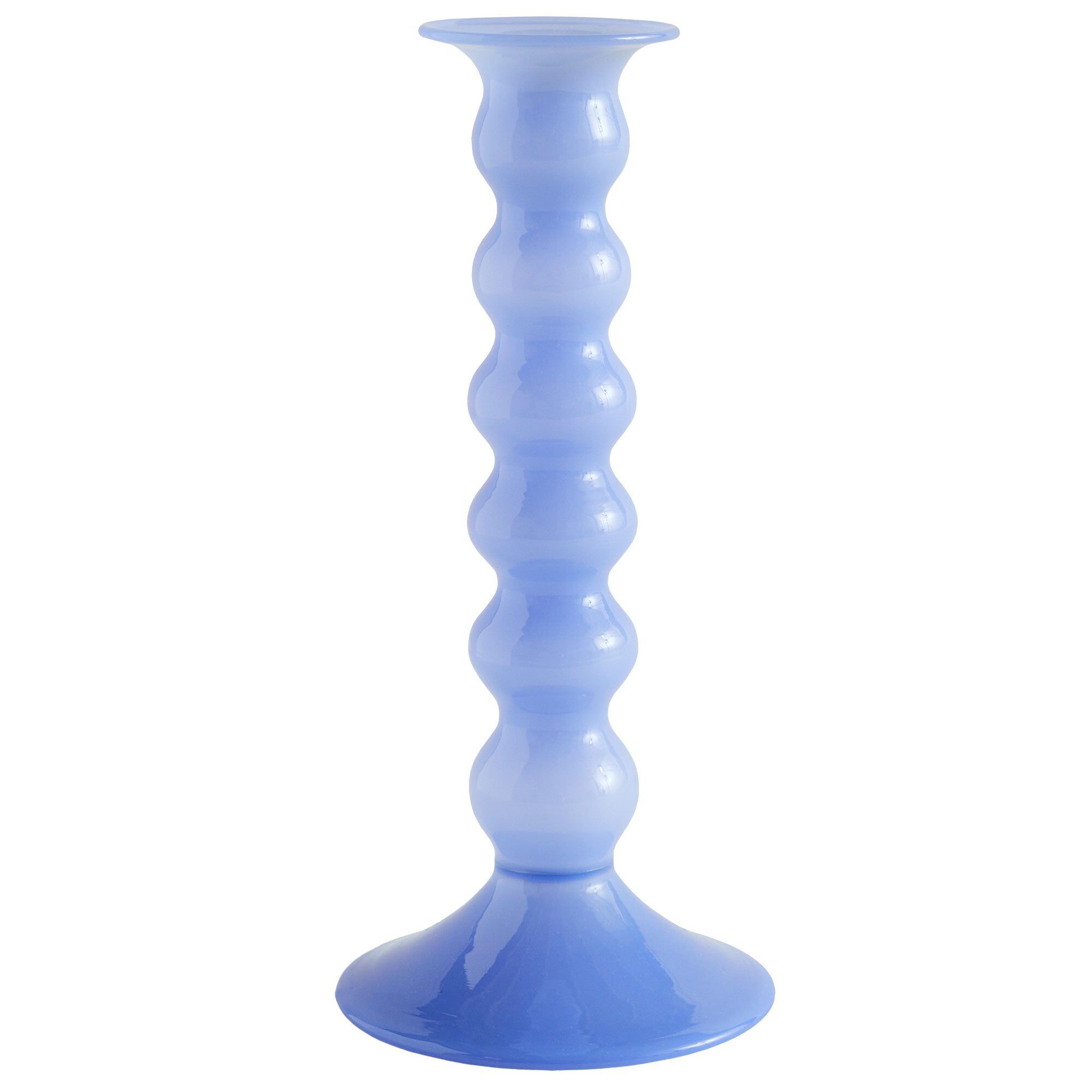 Hay Wavy lysestage, jade light blue, Ø9,5, large