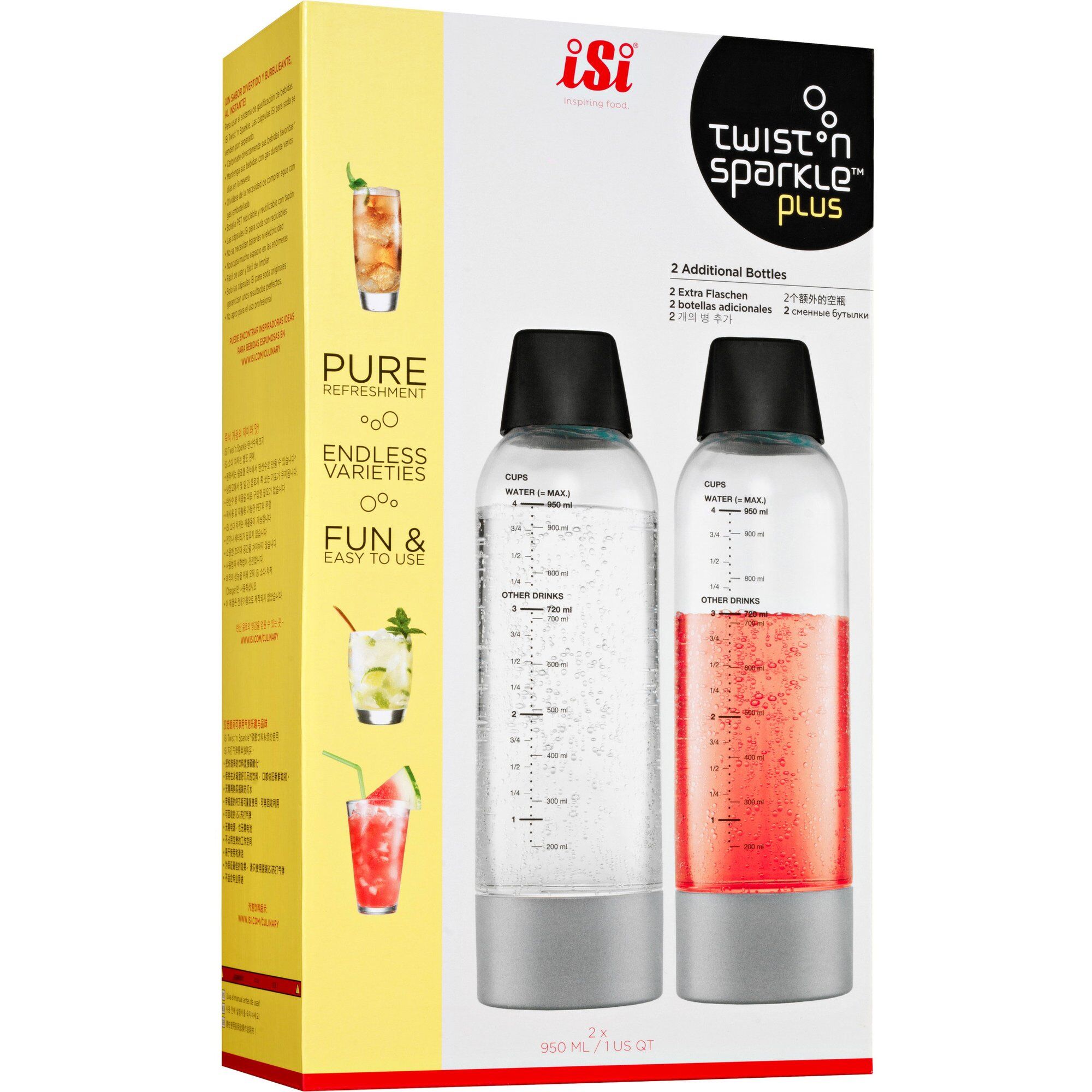 Isi Twist'N Sparkle Bottle Set