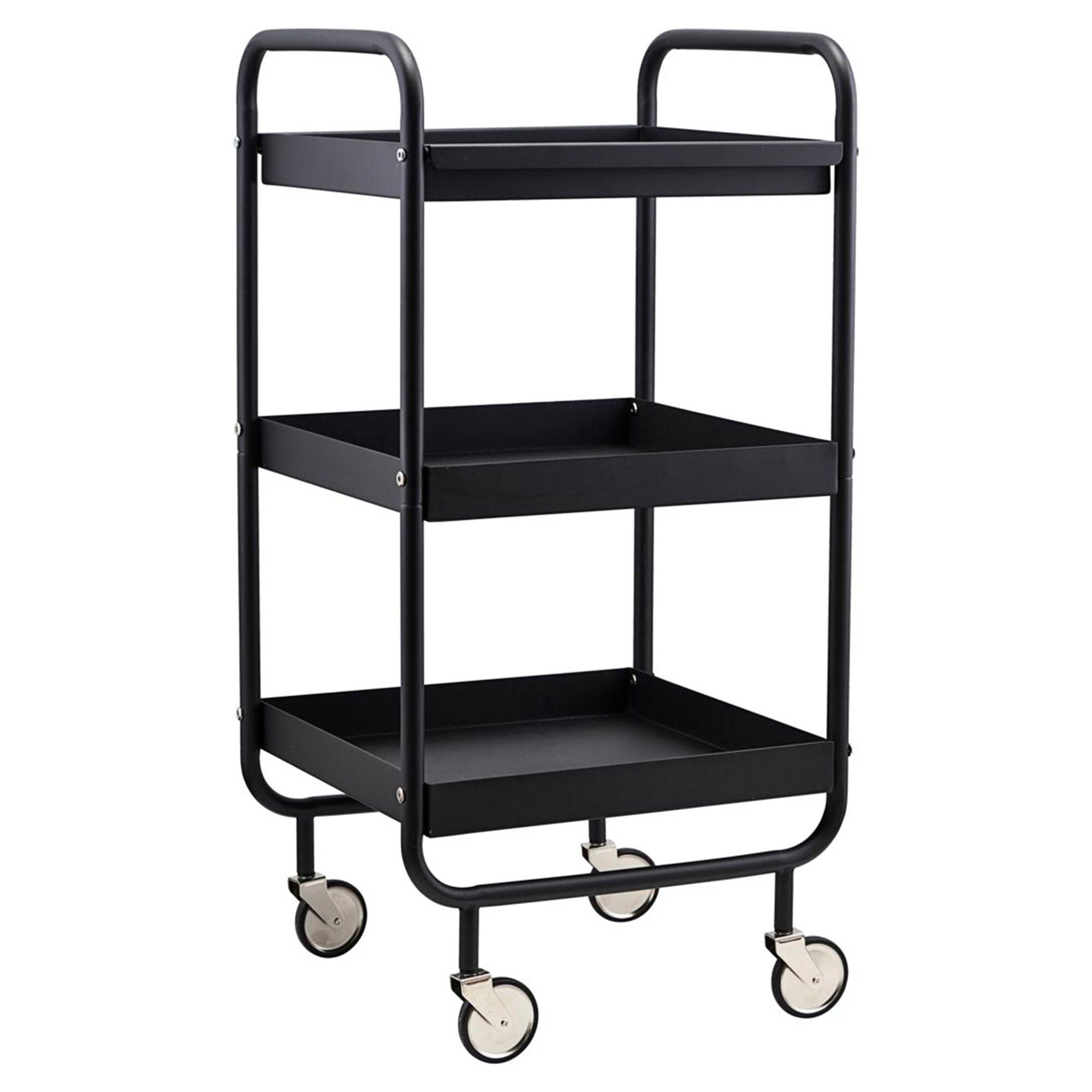 House doctor Roll serveringsvogn, sort