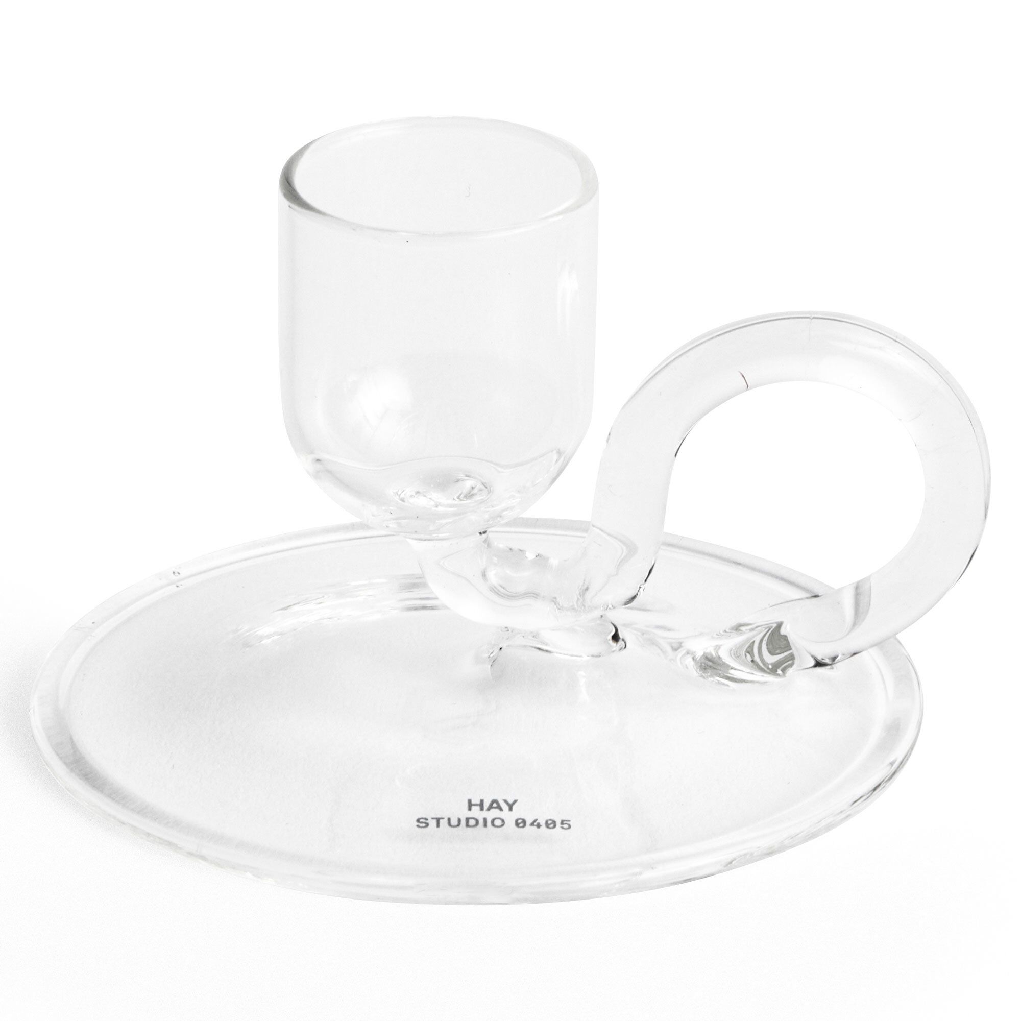 Hay Tiny Lysestage Curved, clear