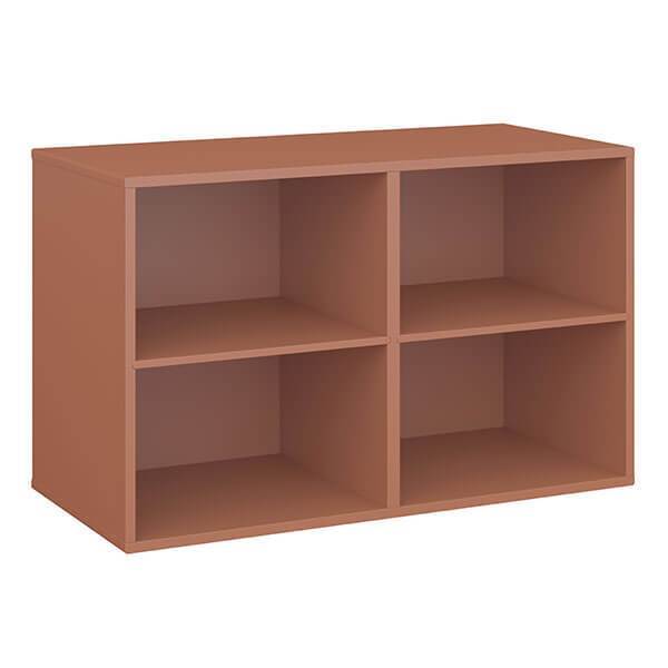 Keep by Hammel skab med 2 faste hylder - modul 004 - terracotta  : Erling Christensen Møbler