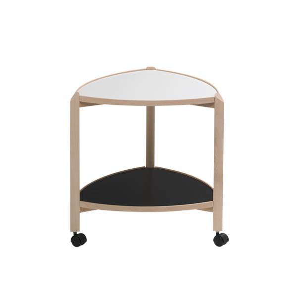 Thomsen Furniture Visit rullebord - bøg/melamin - 55x50x50 cm  : Erling Christensen Møbler