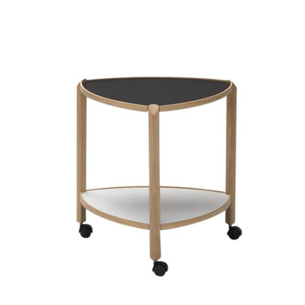 Thomsen Furniture Visit rullebord - Eg/melamin - 55x50x50 cm  : Erling Christensen Møbler