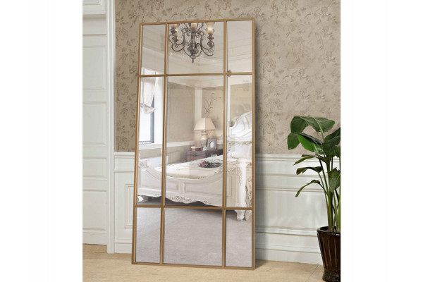 Andromeda Spejl - 90x180 cm Guld