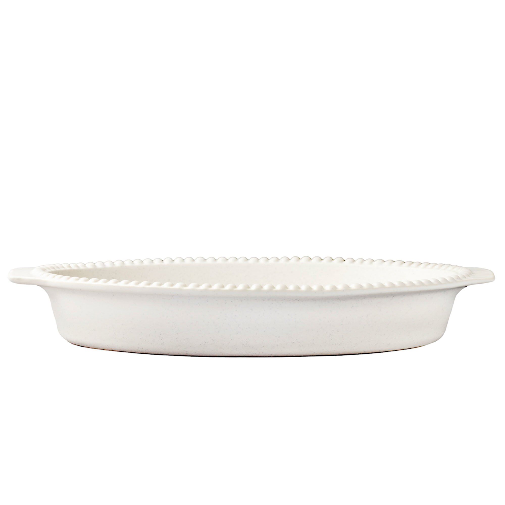 Potteryjo Daria ovnfast fad 35 cm., cotton white