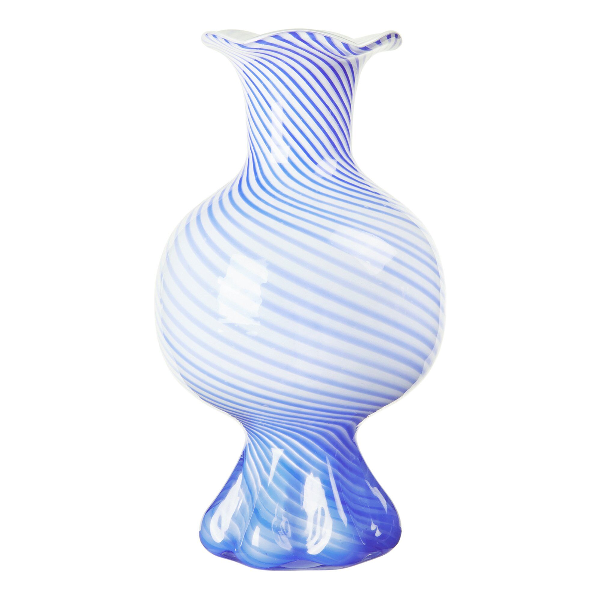Broste Mella vase 30 cm, intense blue