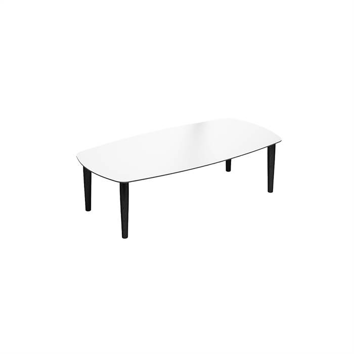 Thomsen Furniture - Katrine sofabord - Bådform - 68x128 cm - Granitgrå stenlook  : Erling Christensen Møbler