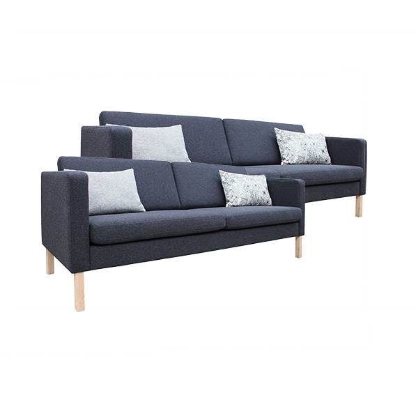 Stouby Bace sofasæt 2+3 pers. med MainLine Plus stof  : Erling Christensen Møbler