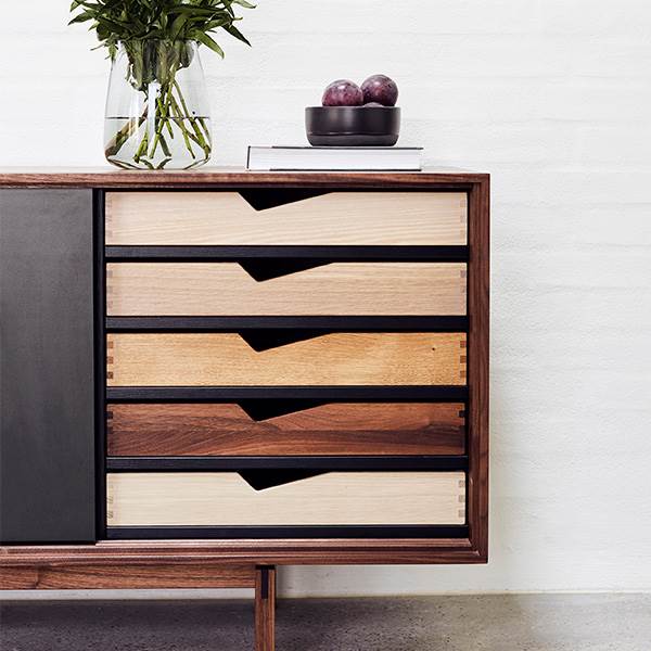 Andersen Furniture Bakke og hylde til Andersen S1 skænk : Erling Christensen Møbler  : Erling Christensen Møbler