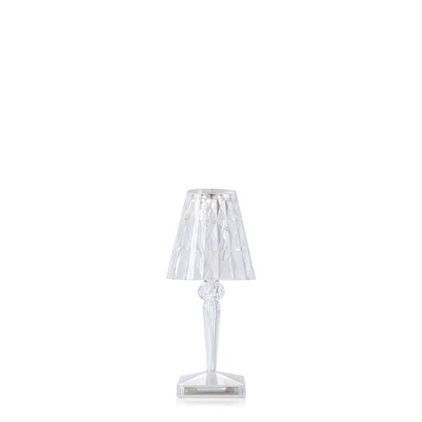 Kartell Battery bordlampe transparent  : Erling Christensen Møbler