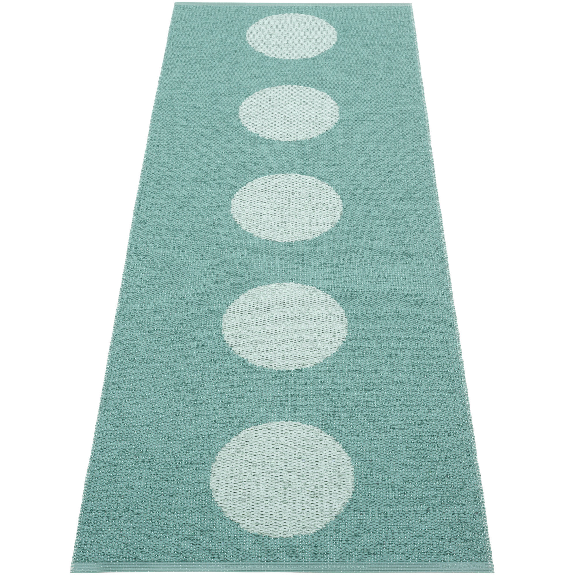 Pappelina Vera Pop Tæppe 70x200 cm, jade/turkis