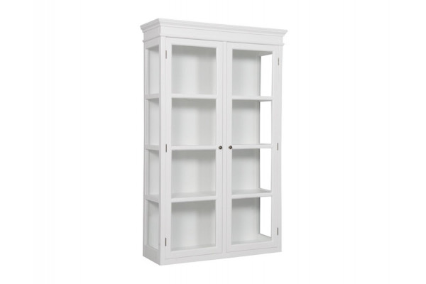 Birkholm Væghængt Vitrineskab - 170x100x38 cm Hvid
