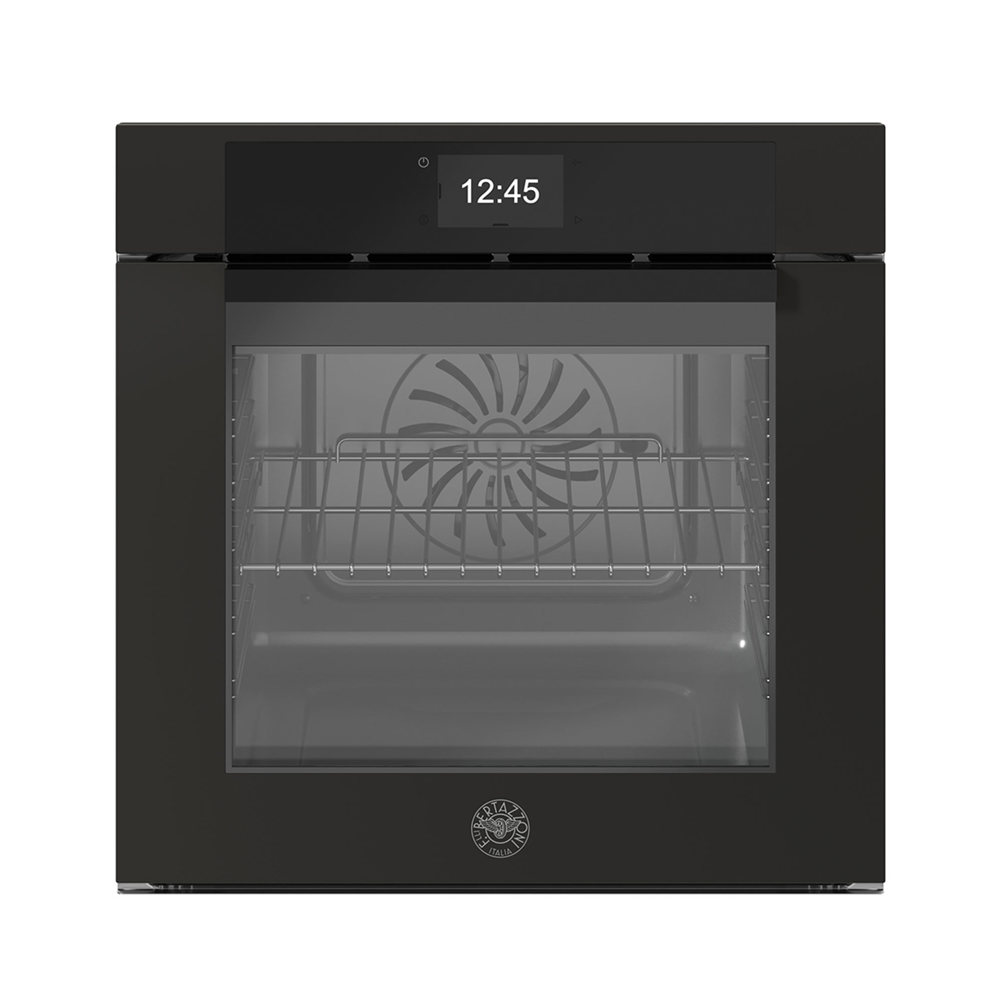 Bertazzoni FMOD6117PTN3 Modern indbygningsovn med pyrolyse 80 liter, carbonio