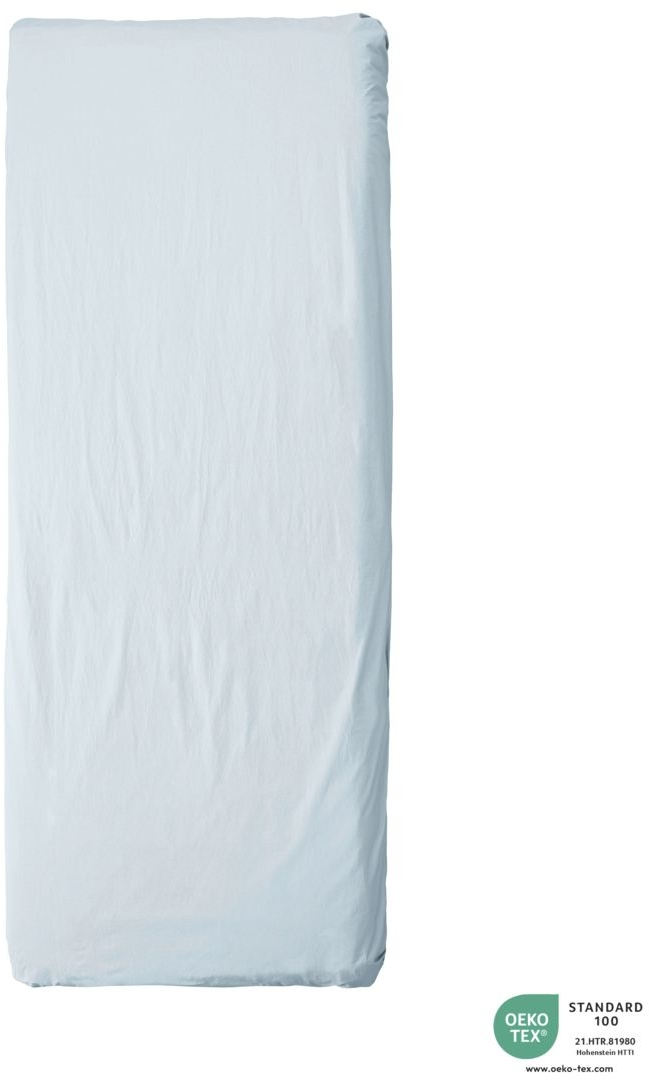 Lagen byNORD Ingrid 160x270 cm økologisk bomuld Sky
