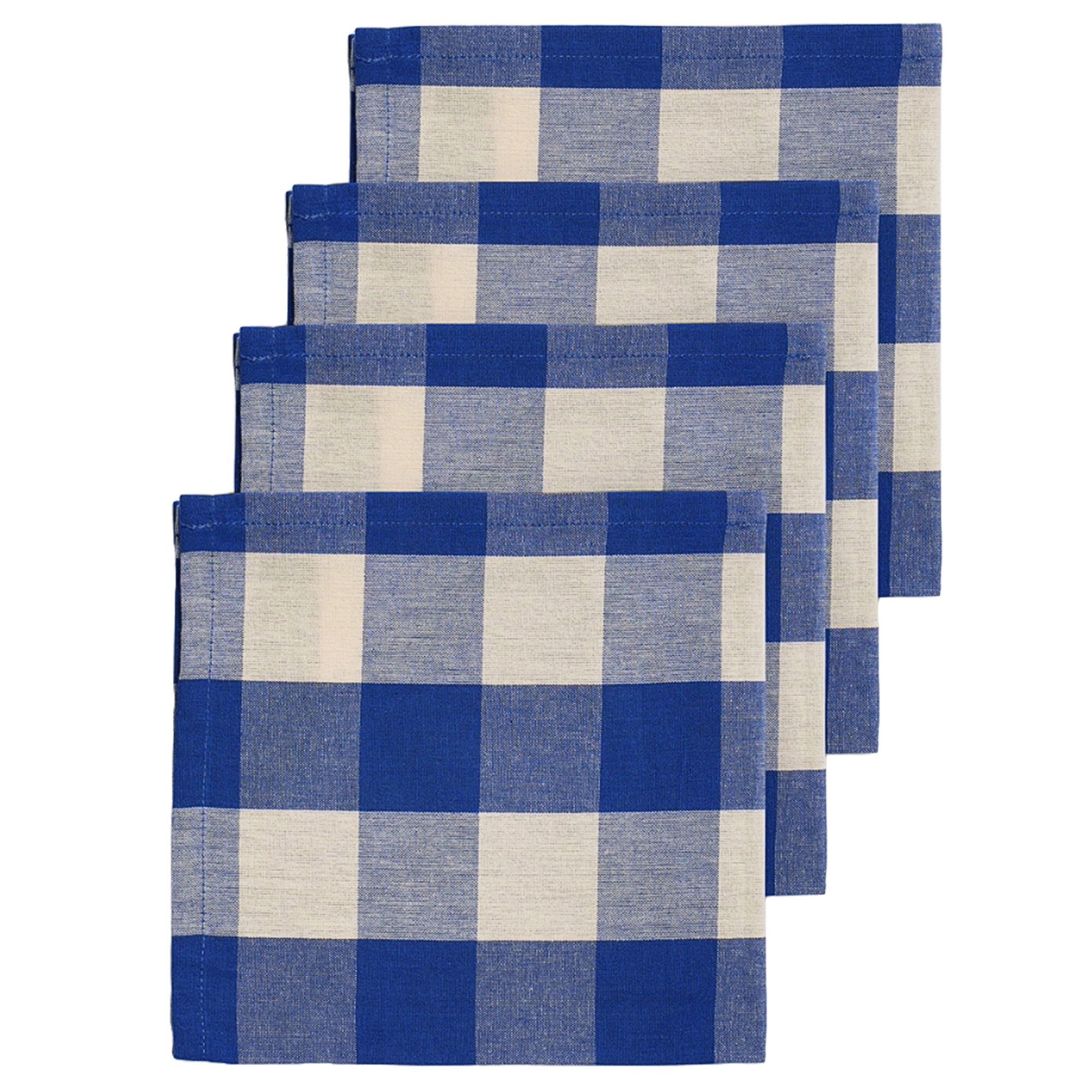 Midnatt Bell servietter 40x40 cm 4-pak.