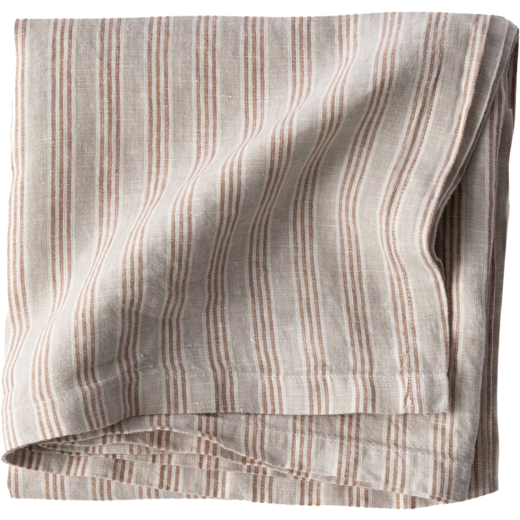Tell me more Dug 175x175 cm, hazelnut stripe