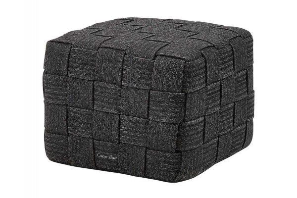 Cane-line Cube Fodskammel, Dark Grey