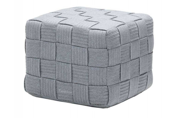 Cane-line Cube Fodskammel, Light Grey