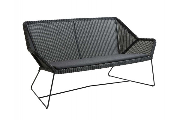 Cane-line Hynde til Breeze 2-pers. Sofa - Black Natté