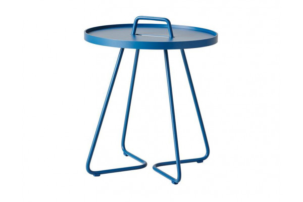 Cane-line On-the-move sidebord, Lille, Dusty blue