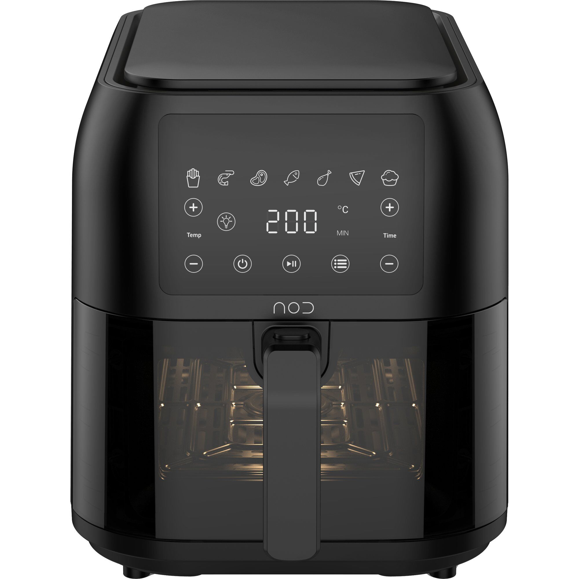 Nod XXL Slim Airfryer 8L med vindue