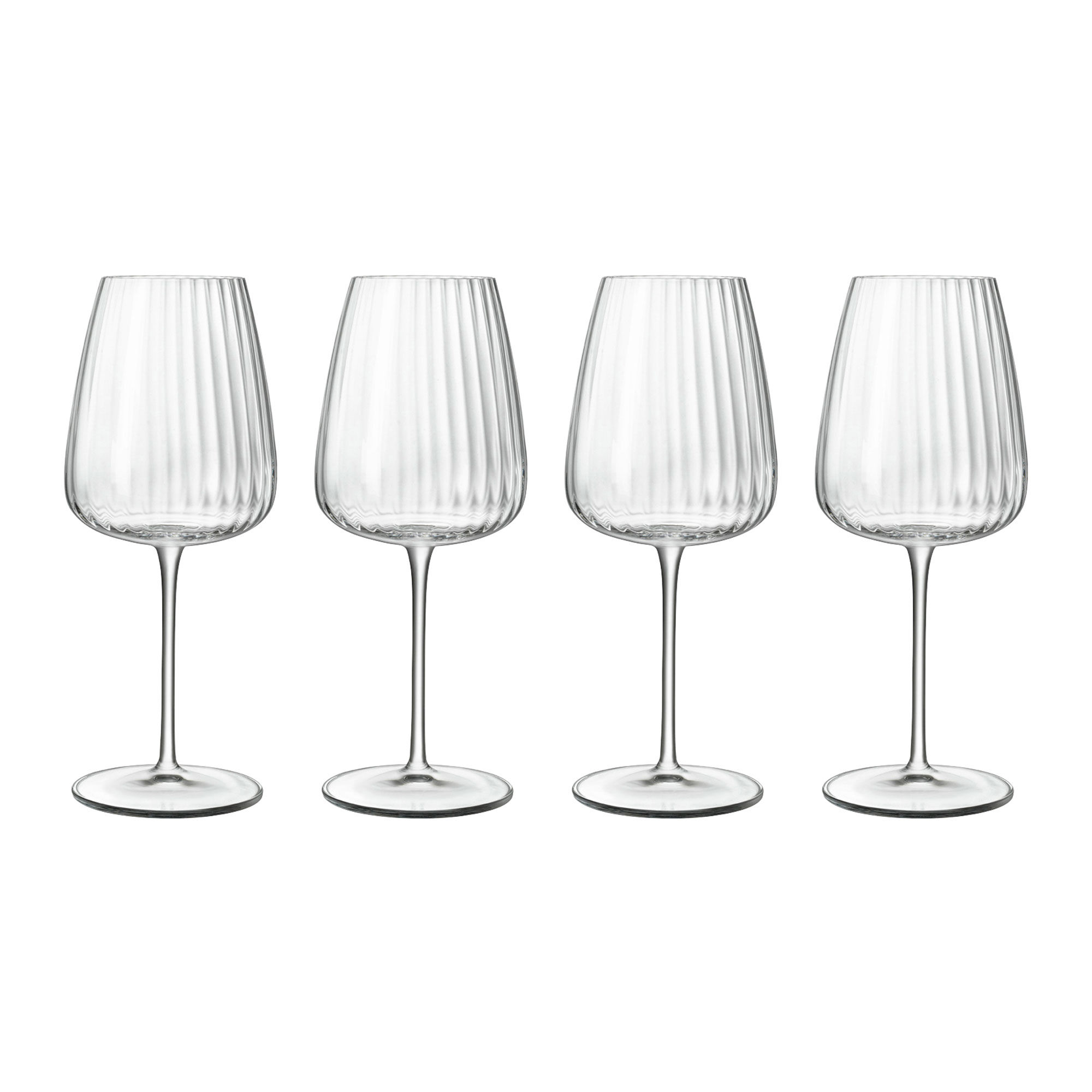 Luigi Bormioli Optica Chardonnay Hvidvinsglas, 4 stk