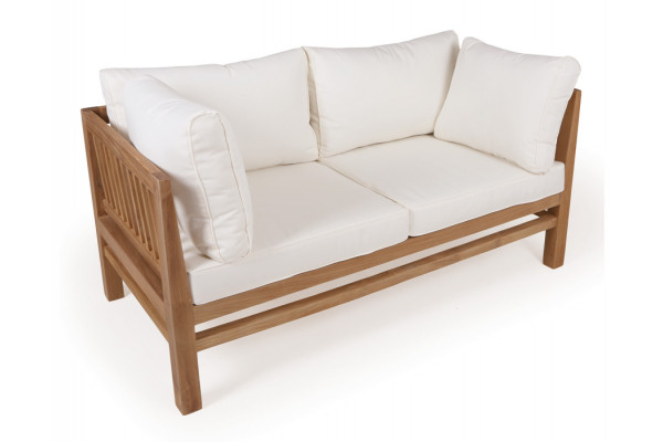 Colorado Teak Sofa - 2 pers. Natur vandafvisende