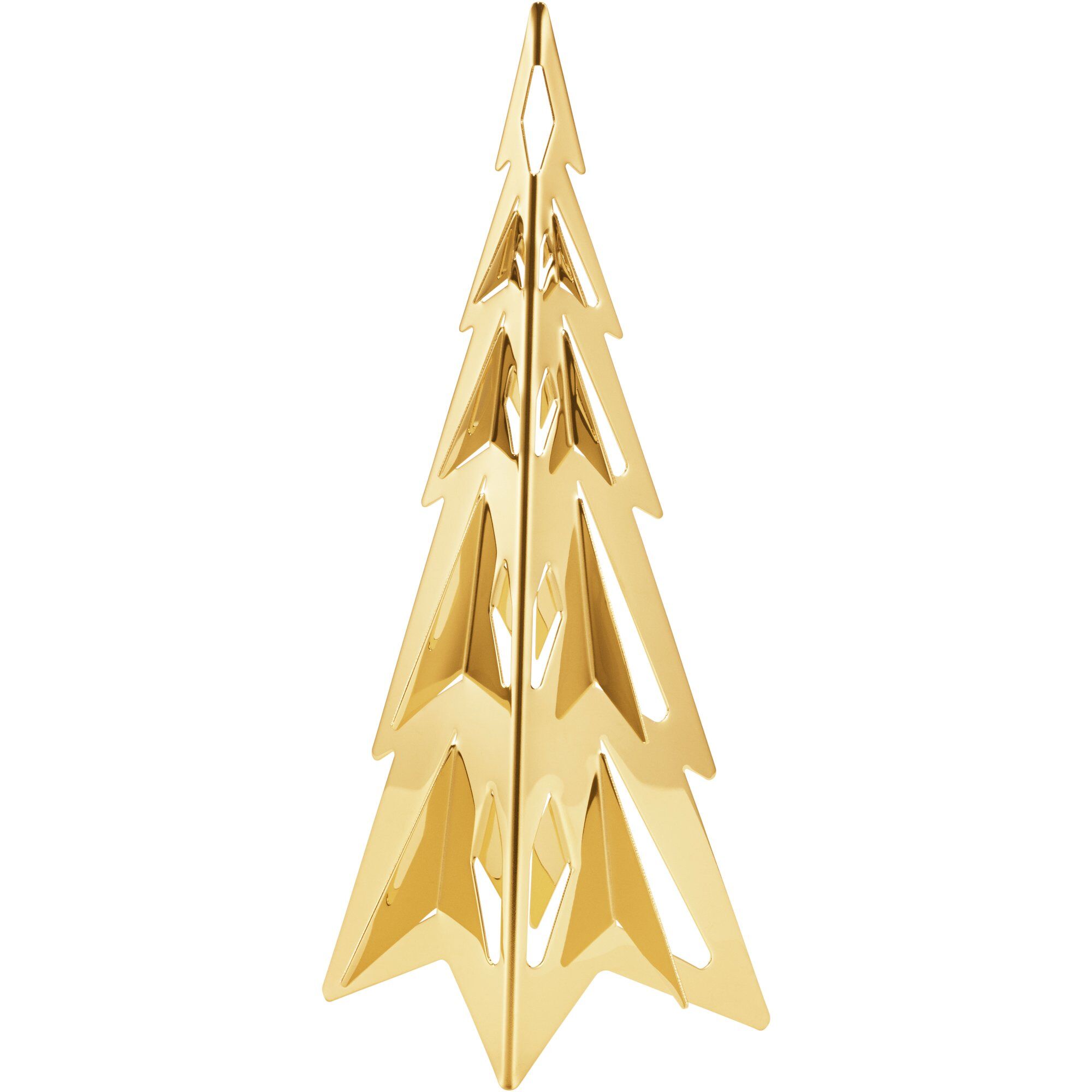 Georg jensen Christmas Collection 2024 Juletræ, 18 kt guldbelægning, large