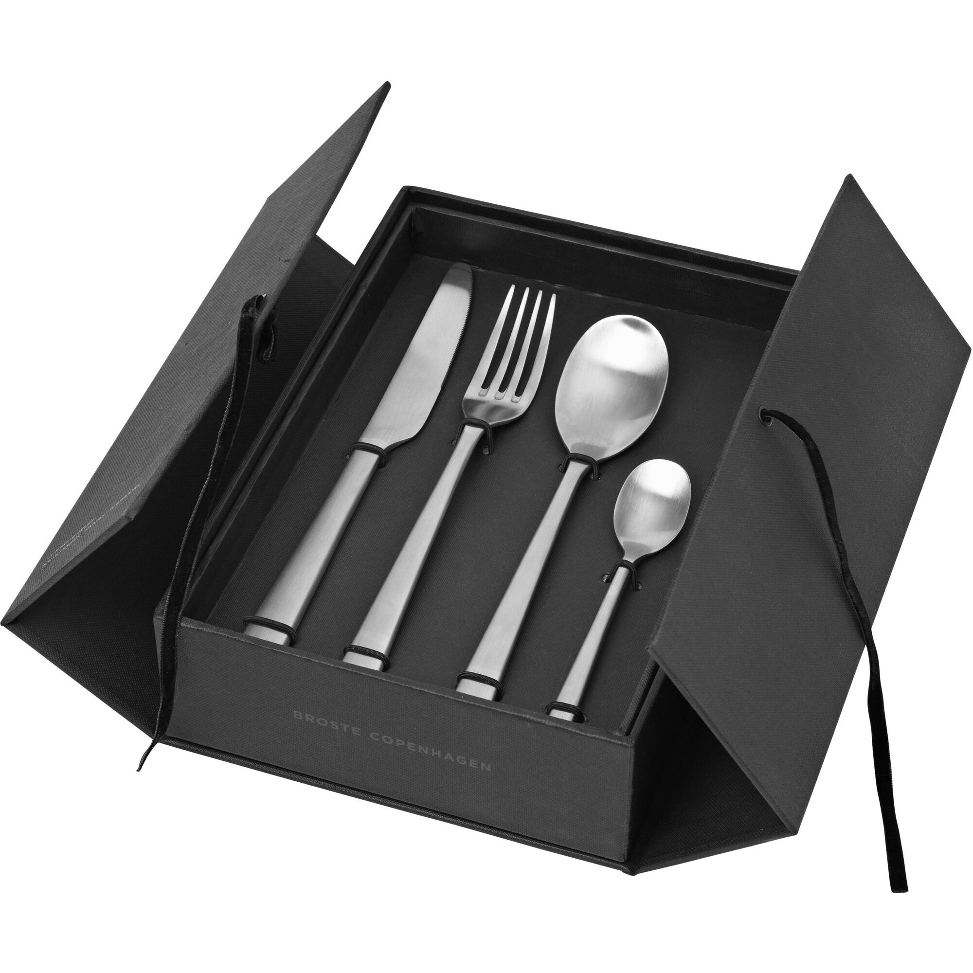Broste Hune Brushed Satin, bestiksæt m. 16 dele