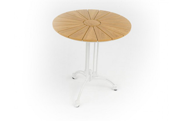 DaneLine Adam Cafébord - Nonwood - Ø70 cm - Hvid
