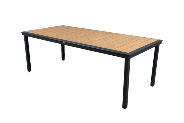 DaneLine Adam Havebord - Nonwood - 102x216 cm - Grå