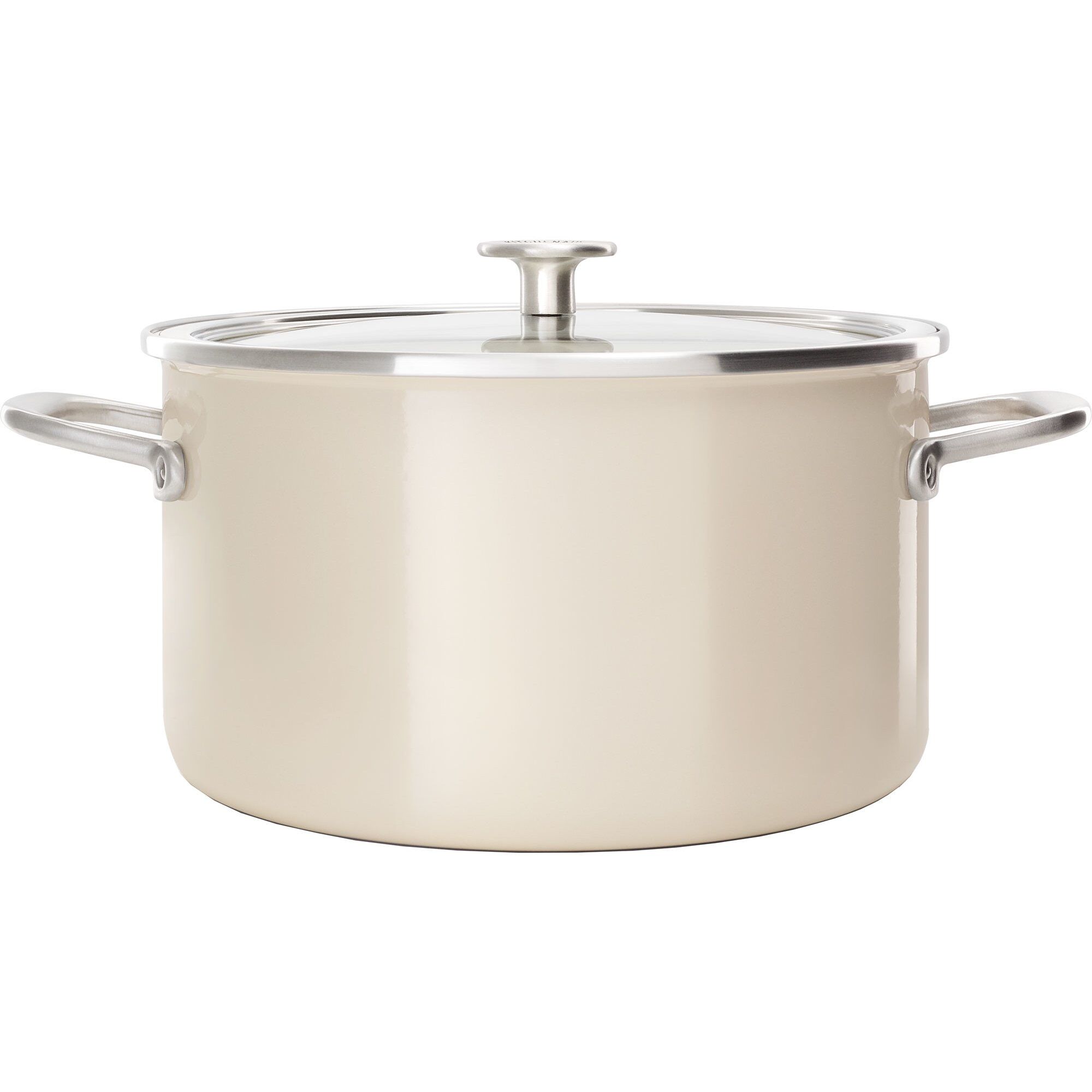 Kitchenaid Cookware Collection Gryde m/låg 24 cm, mandel