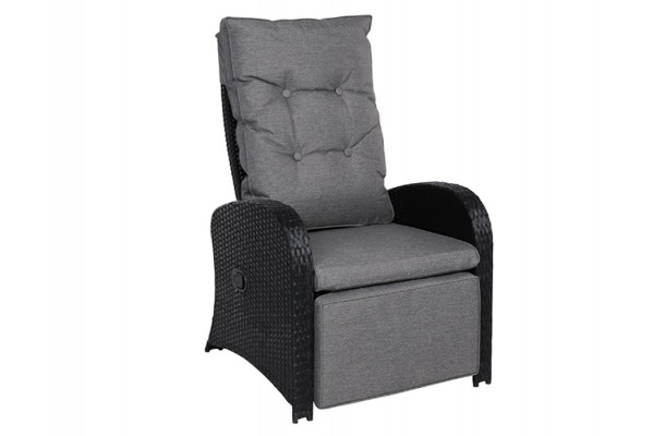 Ella Relax Loungestol - Sort