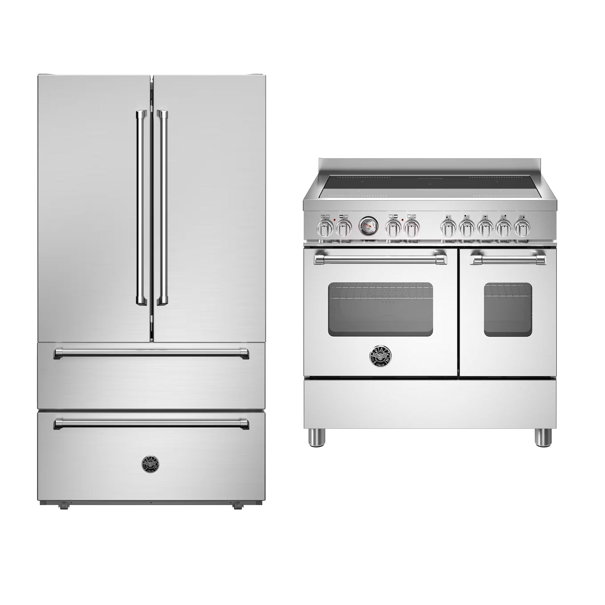 Bertazzoni Master hvidevarepakke 90 cm, rustfrit stål