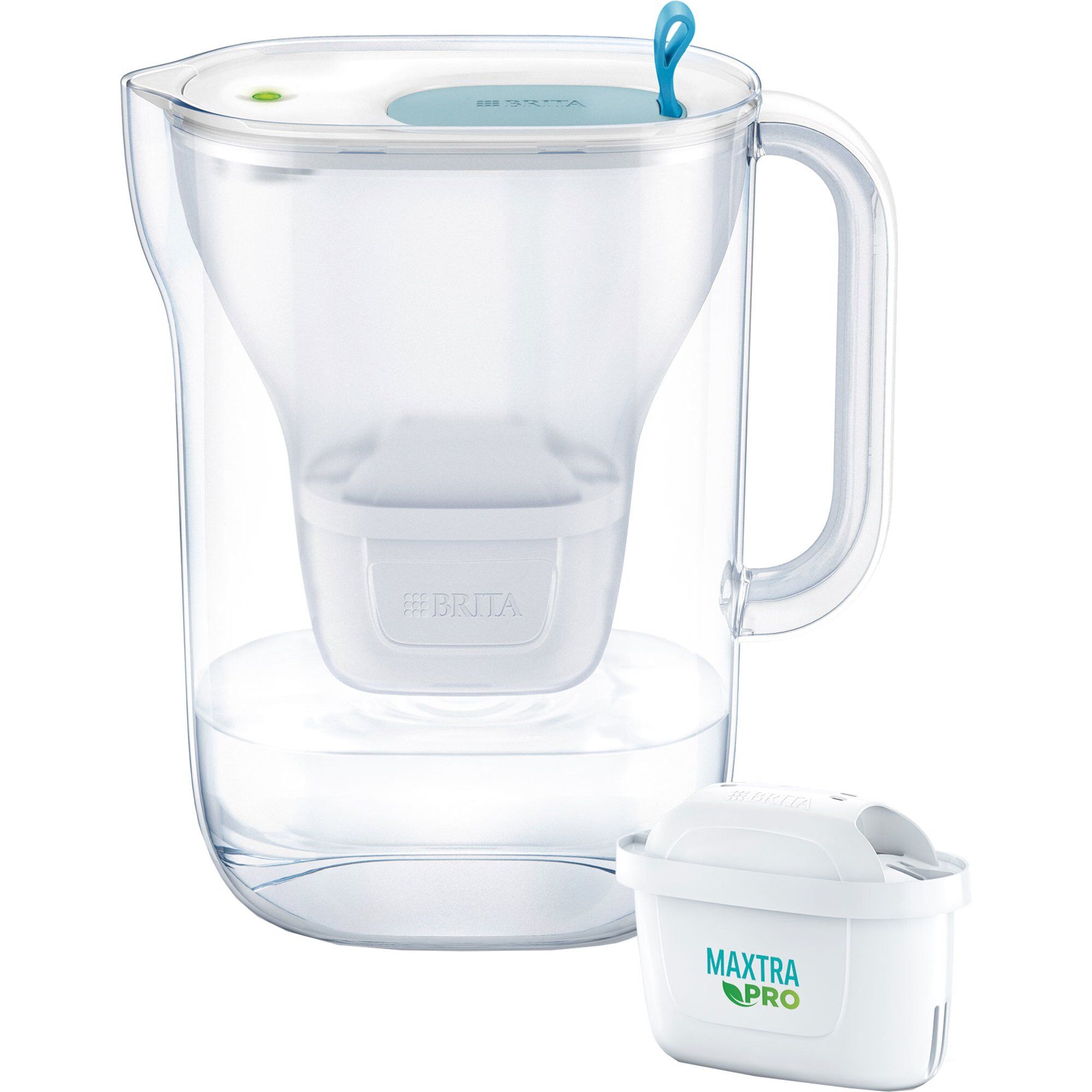 Brita Style vandfilterkande 2,4 liter, blå