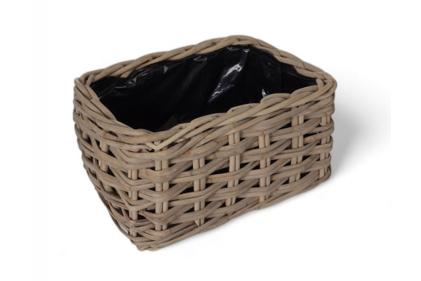 Fletkurv - Kubu Naturrattan - 46x64 cm