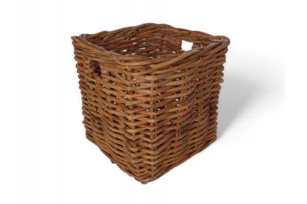 Fletkurv - Naturrattan - 64x64 cm