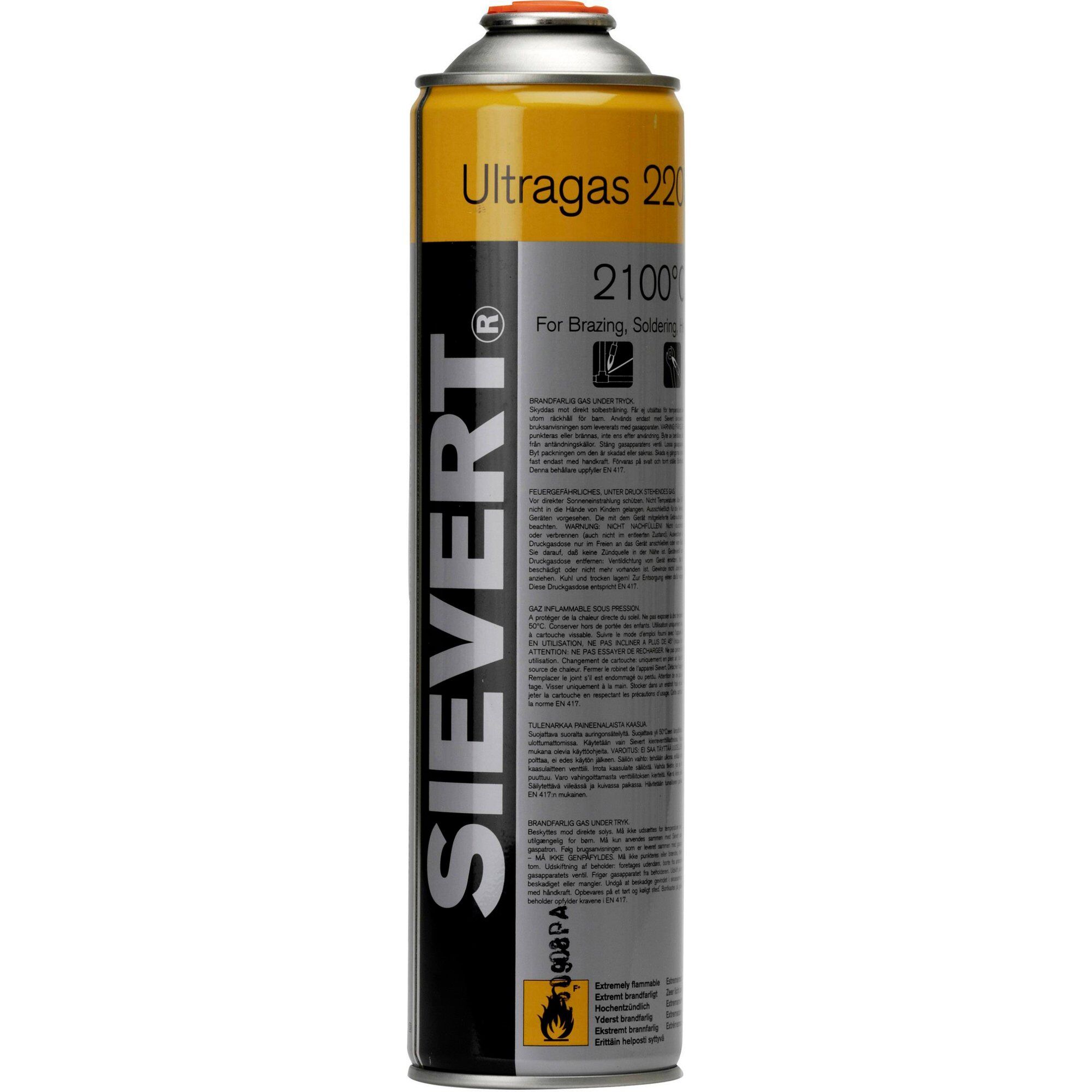 Sievert Cartridge Ultragas 210 g