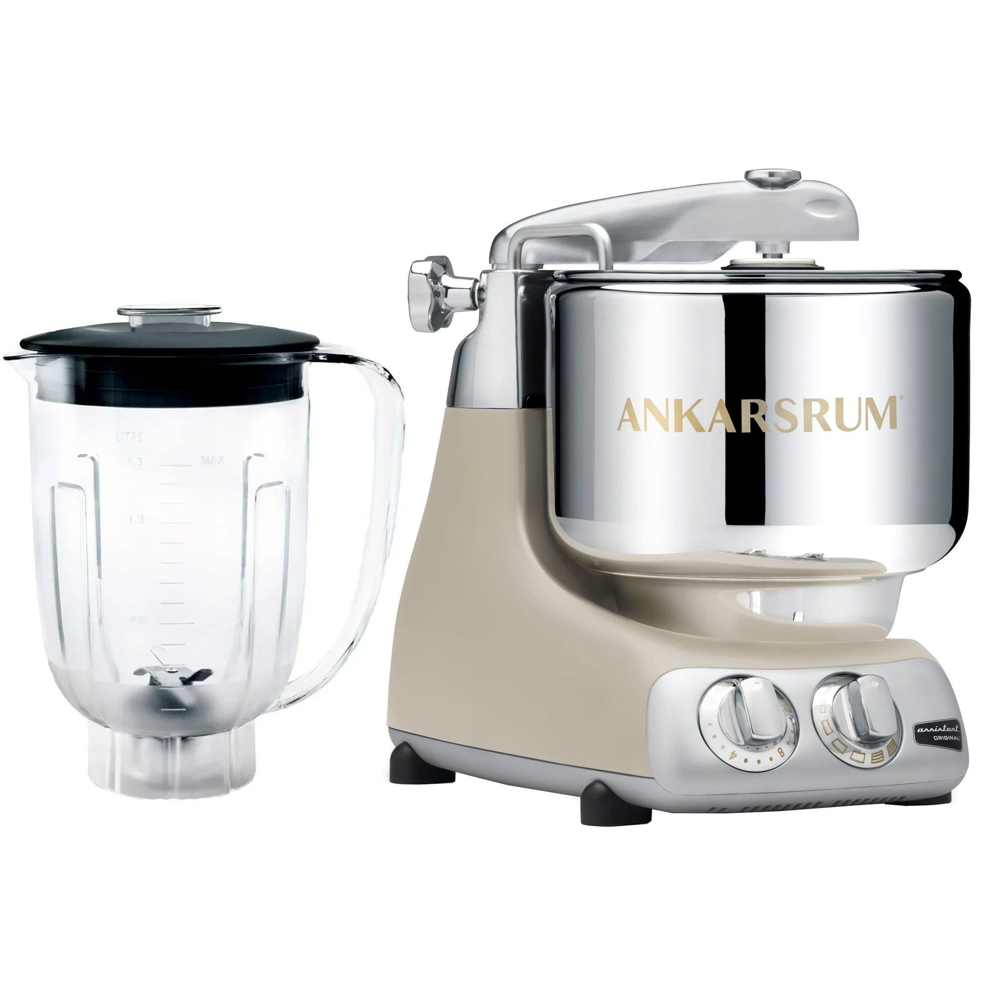 Ankarsrum AKM 6230 køkkenmaskine + blender, harmony beige