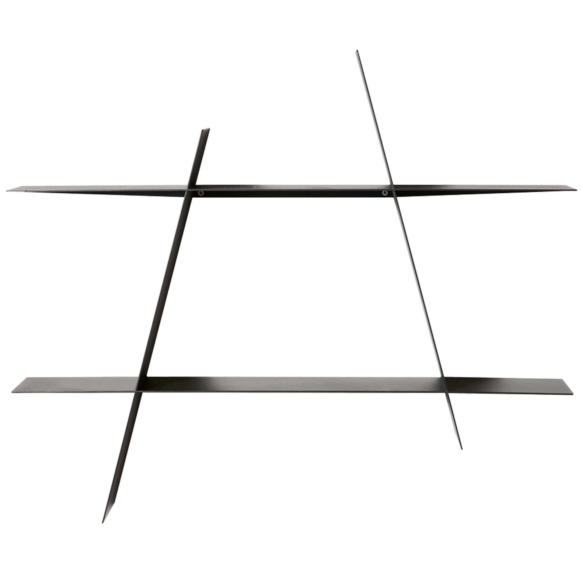 Andersen A-Shelf sort stål, large