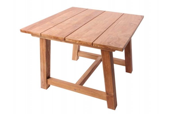 Hercules Teak bord - 4 planker (100x100)