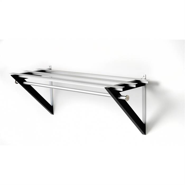 Hoigaard Design Hoigaard HH6 hattehylde - 35 x 68 cm - Sort : Erling Christensen Møbler  : Erling Christensen Møbler