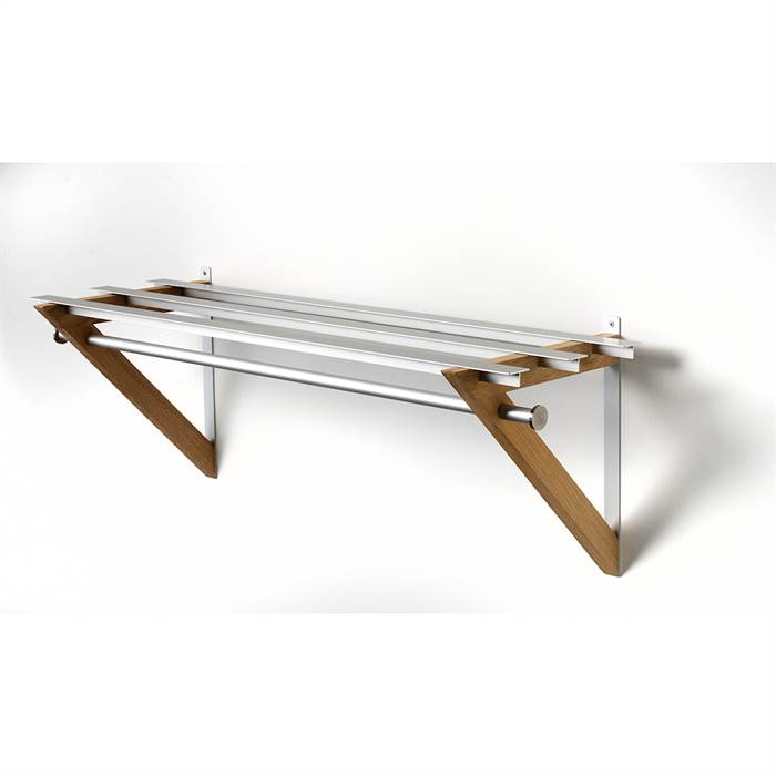 Hoigaard Design Hoigaard HH7 hattehylde - 35 x 98 cm - Eg olieret : Erling Christensen Møbler  : Erling Christensen Møbler