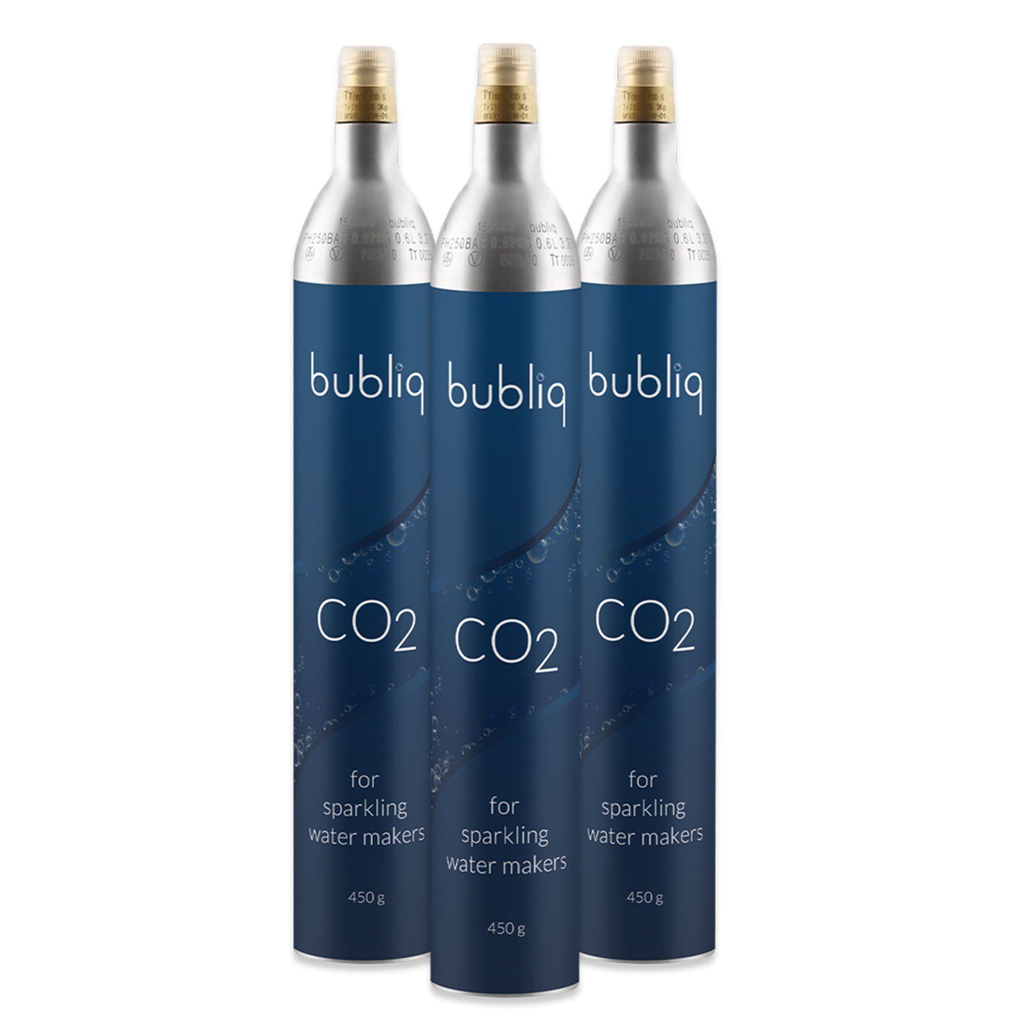 Bubliq Kulsyrepatron 450 g 3-pak