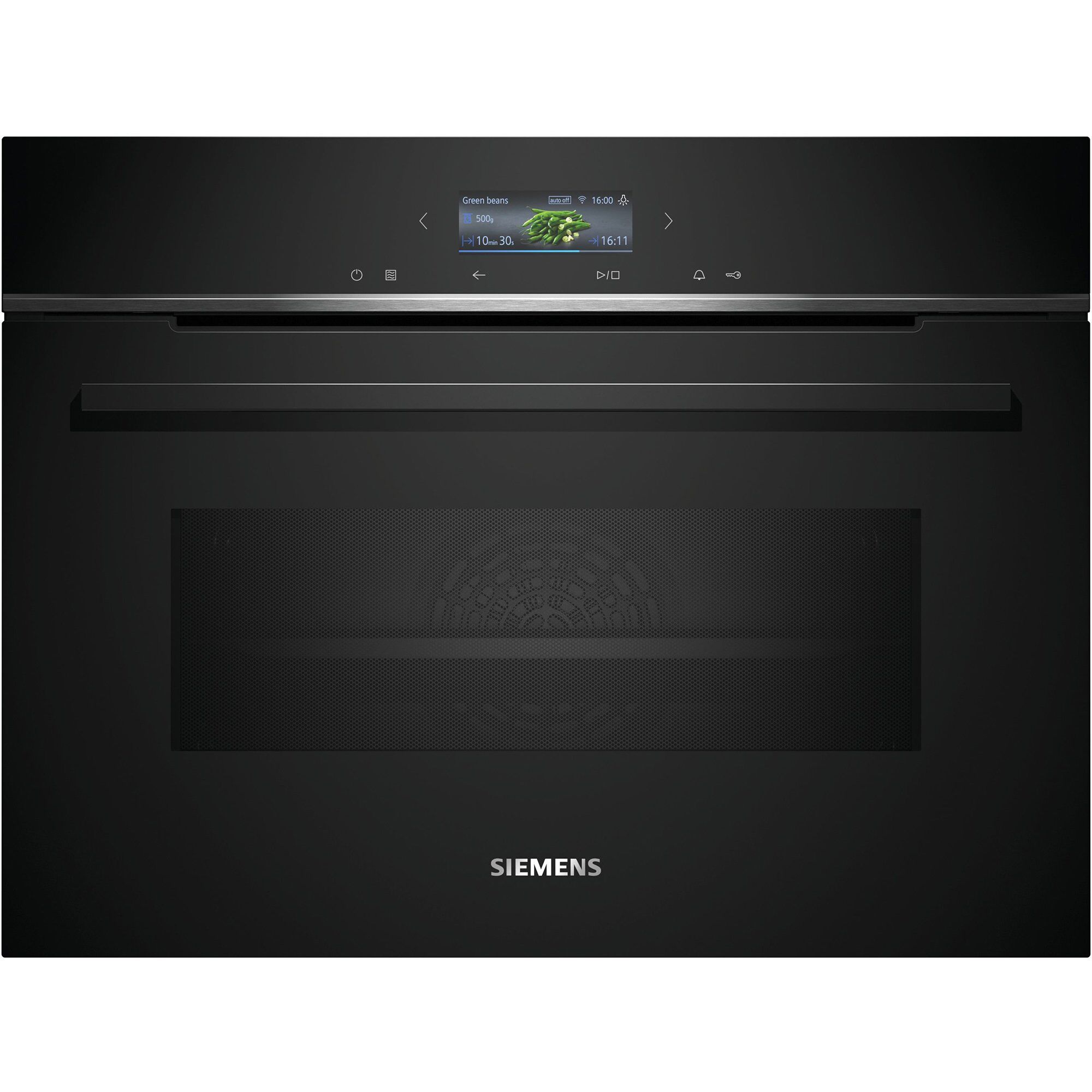 Siemens CM724G1B1 iQ700 kompakt ovn/mikro, sort