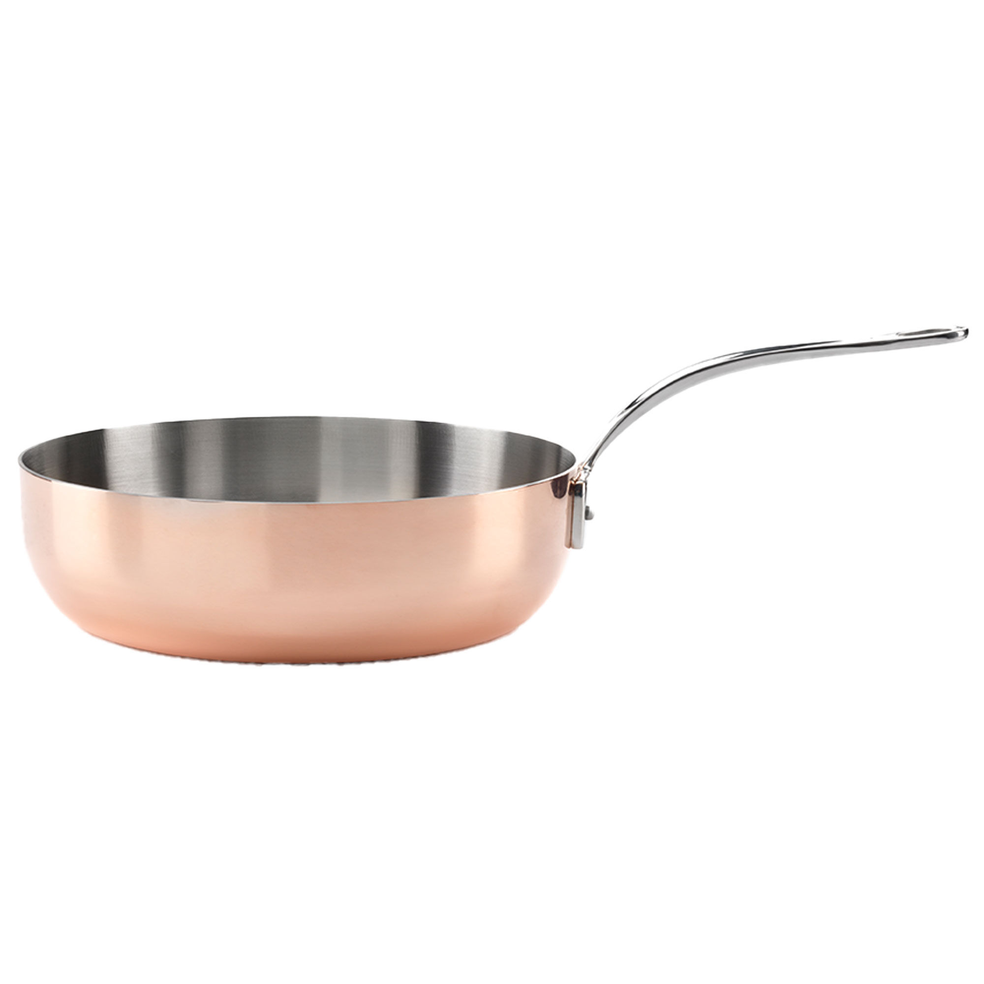 Samuel Groves Traktørpande 26 cm, kobber