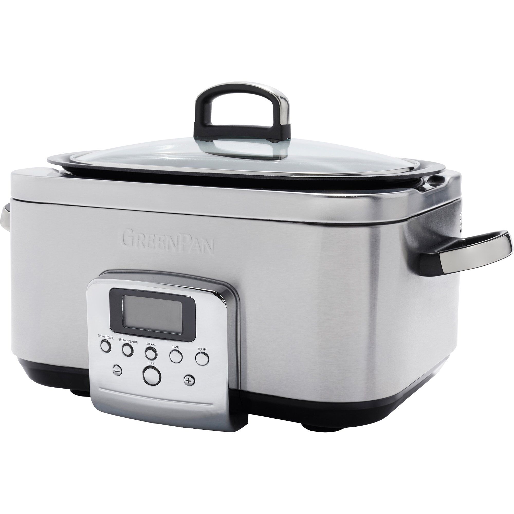 Greenpan Elite Slowcooker, rustfrit stål