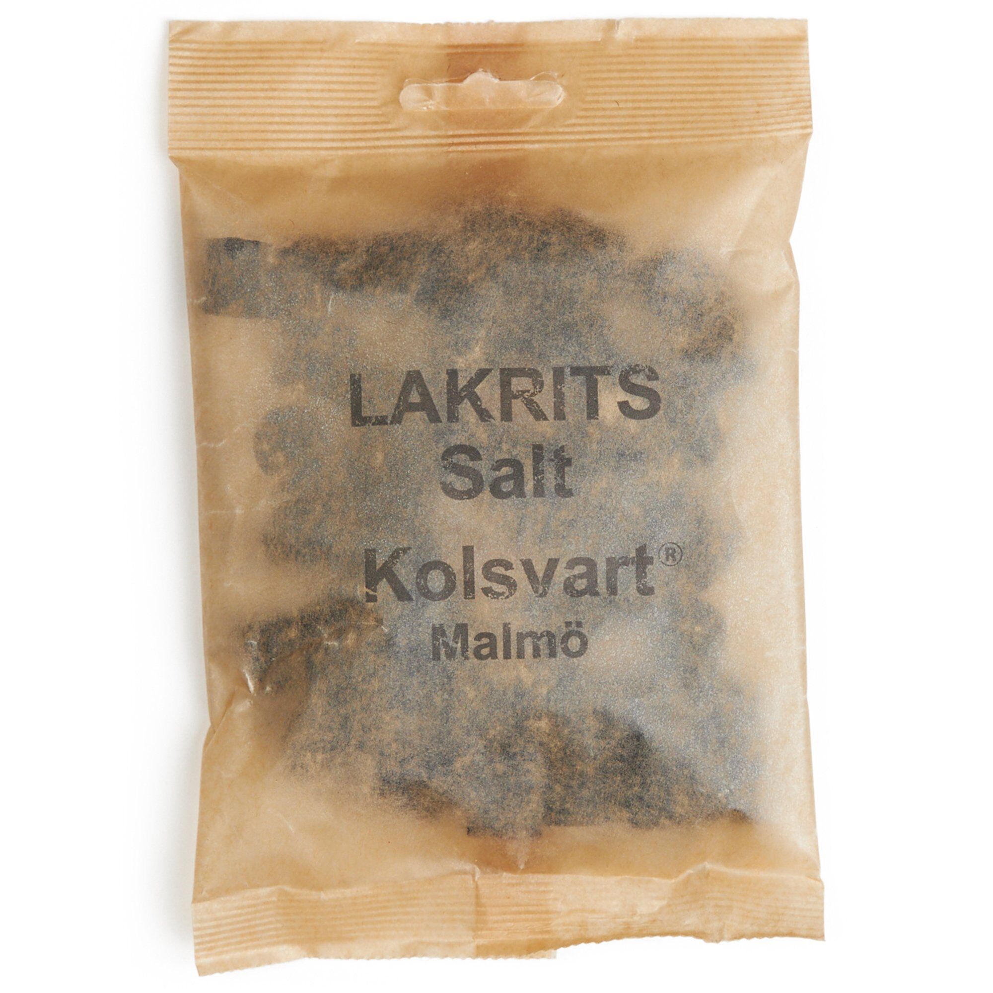 Kolsvart Salt lakrids, 120 g