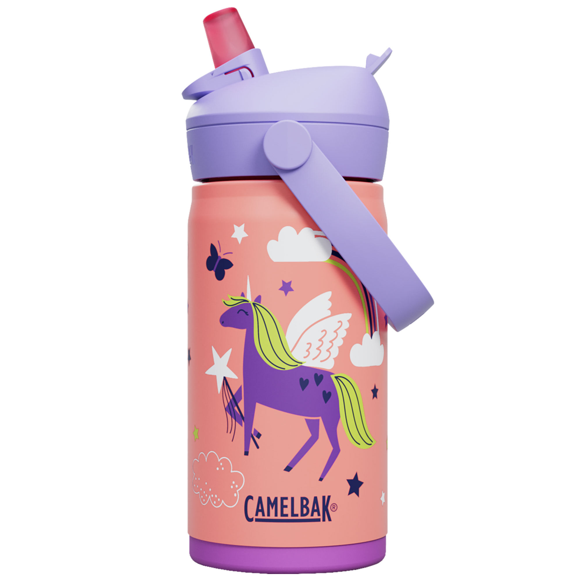 Camelbak Thrive Flip Straw Kids drikkeflaske 0,35 liter, Magic Unicorn